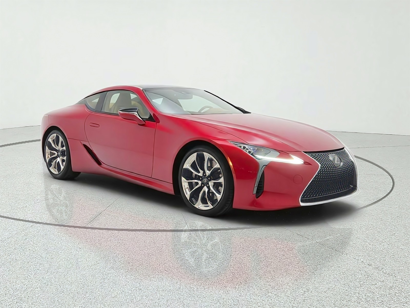 Used 2021 Infrared Lexus LC 500 image 3