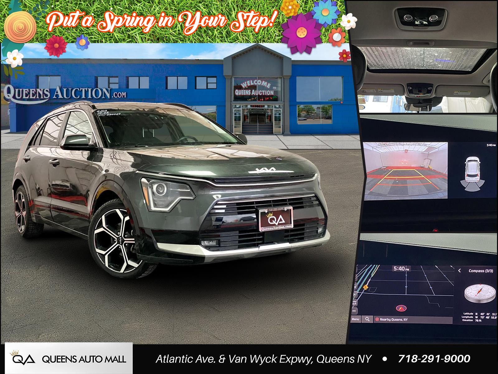 Graphite Gray 2023 Kia Niro EX Touring FWD SUV / Crossover Front-Wheel Drive Automatic