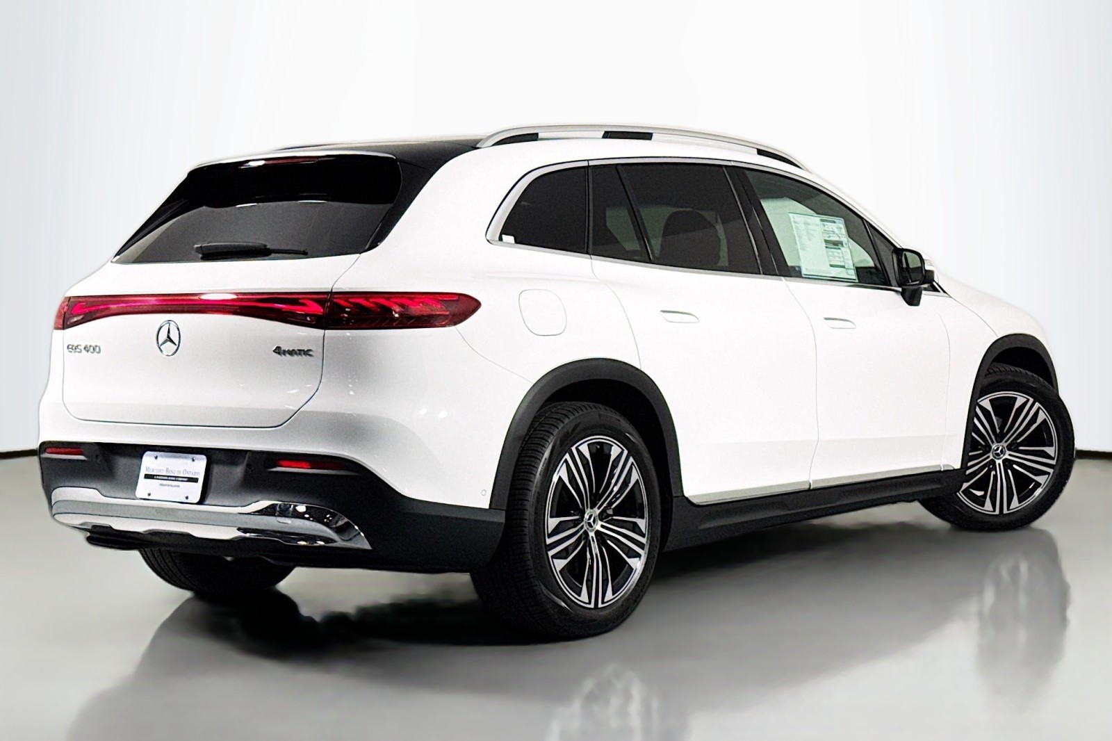 New 2026 Polar White Mercedes-Benz EQS 400 4MATIC® SUV image 11