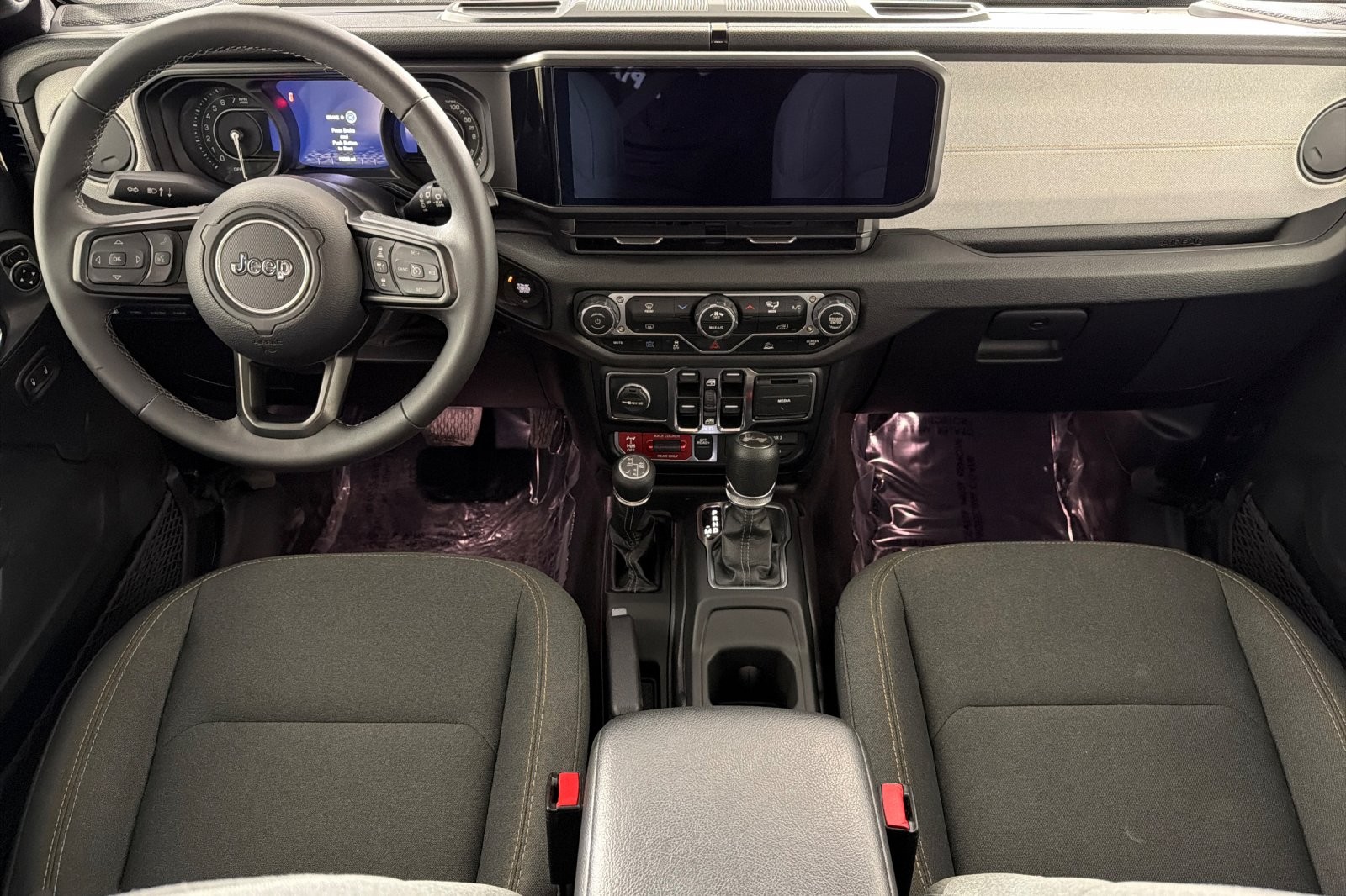 Used 2025 BLACK CLEAR COAT Jeep Sport S 4x4 image 12