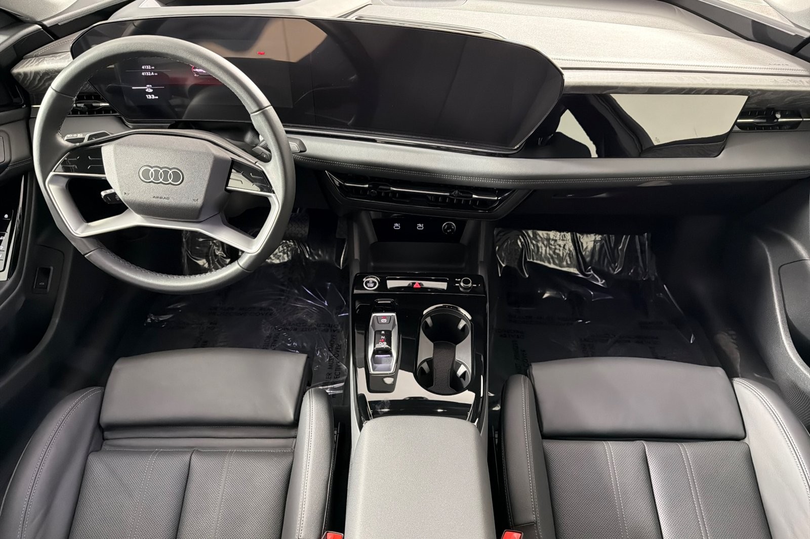 Certified Used 2025 Mythos Black Metallic Audi Premium Plus RWD image 12