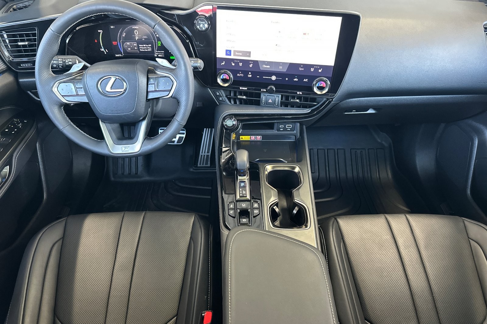 Used 2025 Obsidian Lexus NX 450h+ F SPORT Handling image 12
