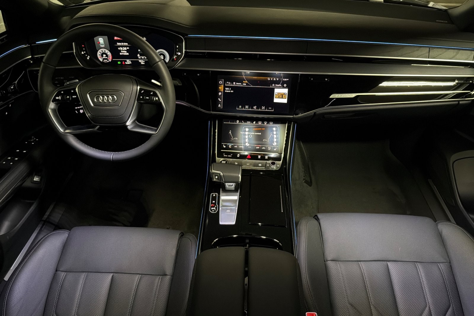 New 2026 Mythos Black Metallic Audi L quattro *Ltd Avail* image 12