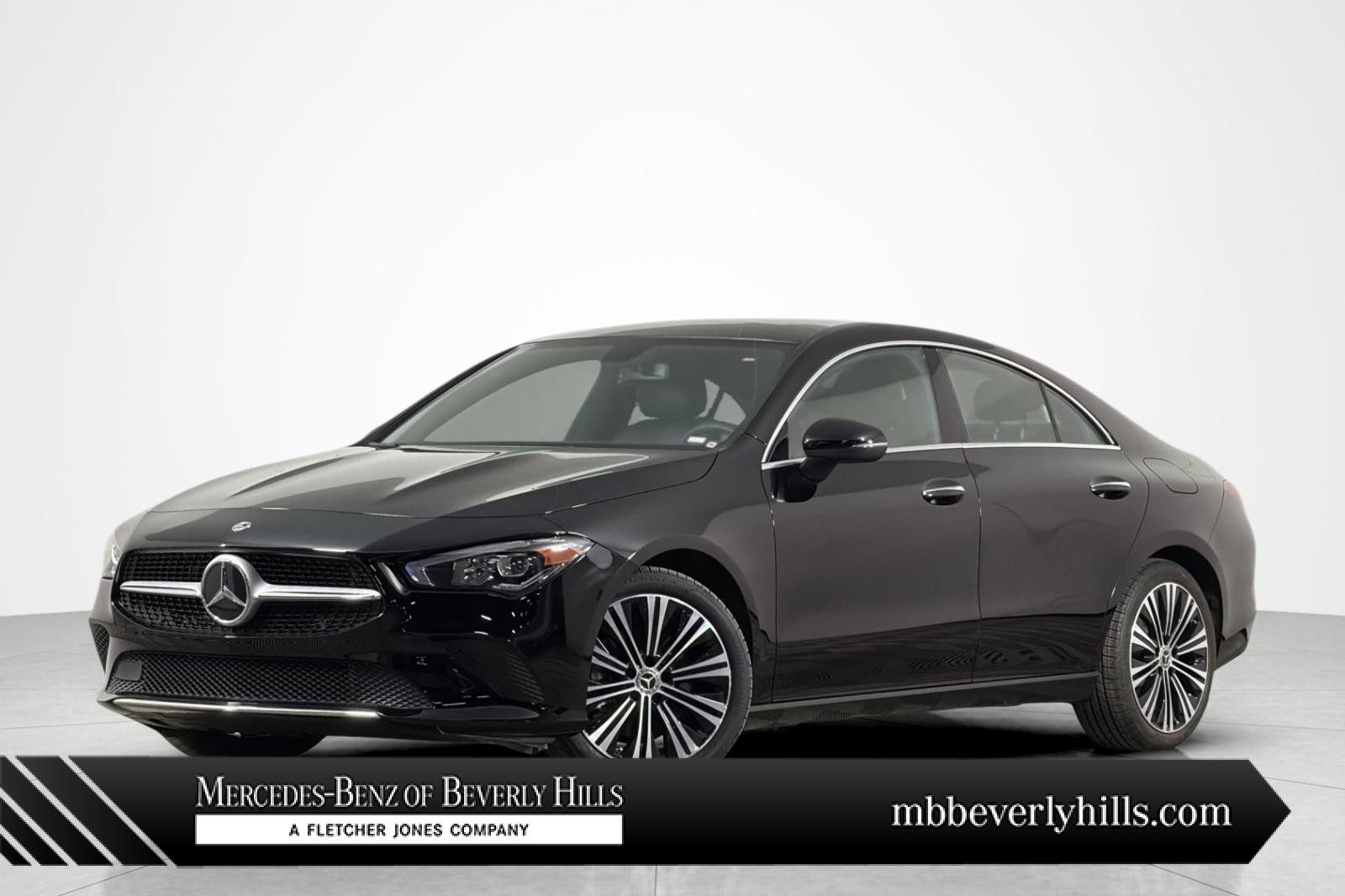 Night Black 2023 Mercedes-Benz CLA Coupe Front-Wheel Drive Automatic
