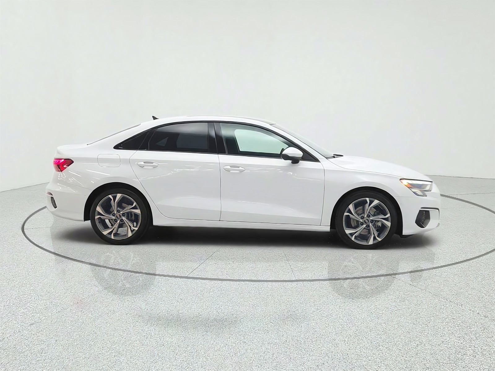 Used 2023 Glacier White Metallic Audi Premium Plus image 4