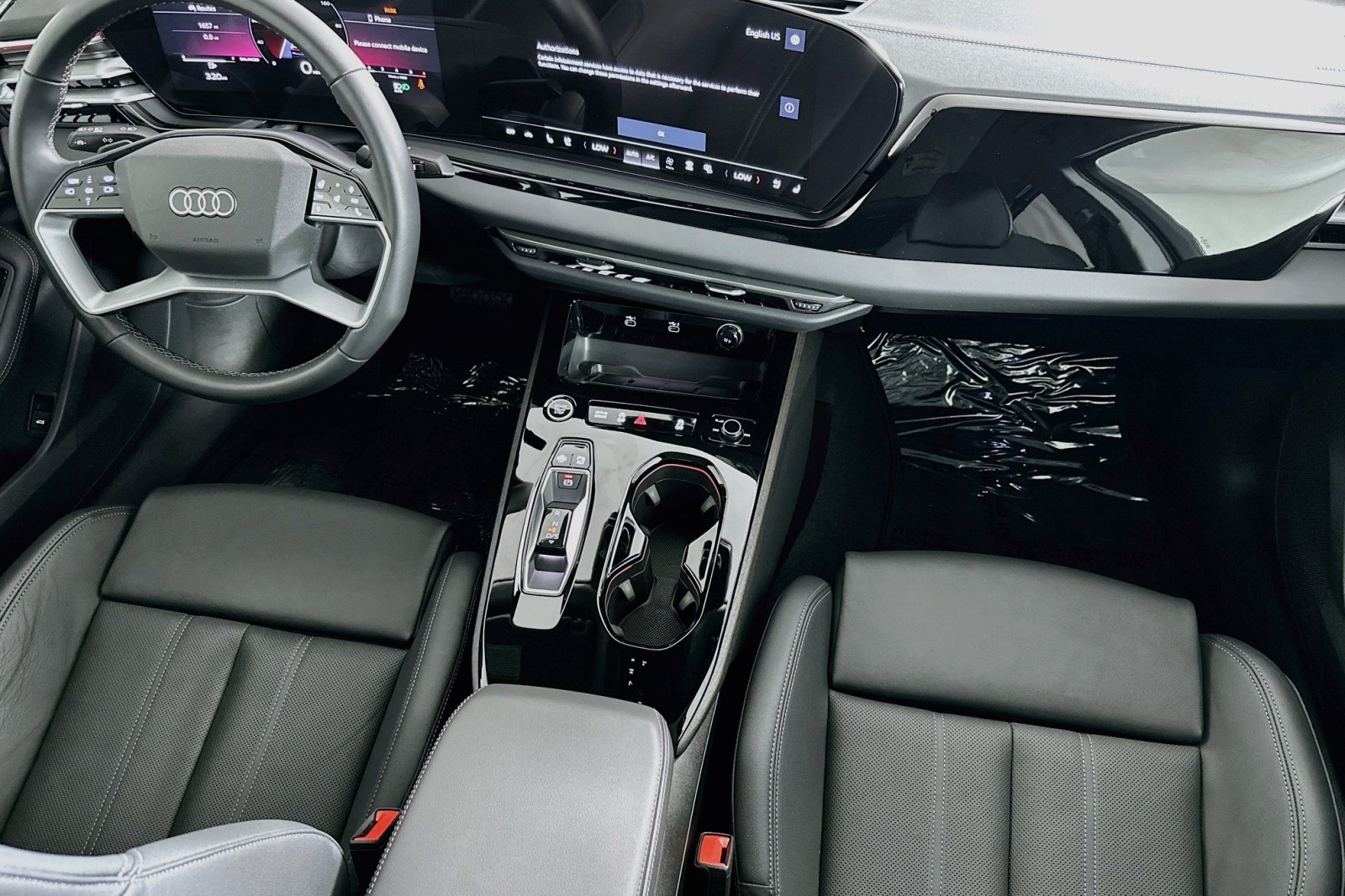 Used 2025 Glacier White Metallic Audi Premium Plus image 6