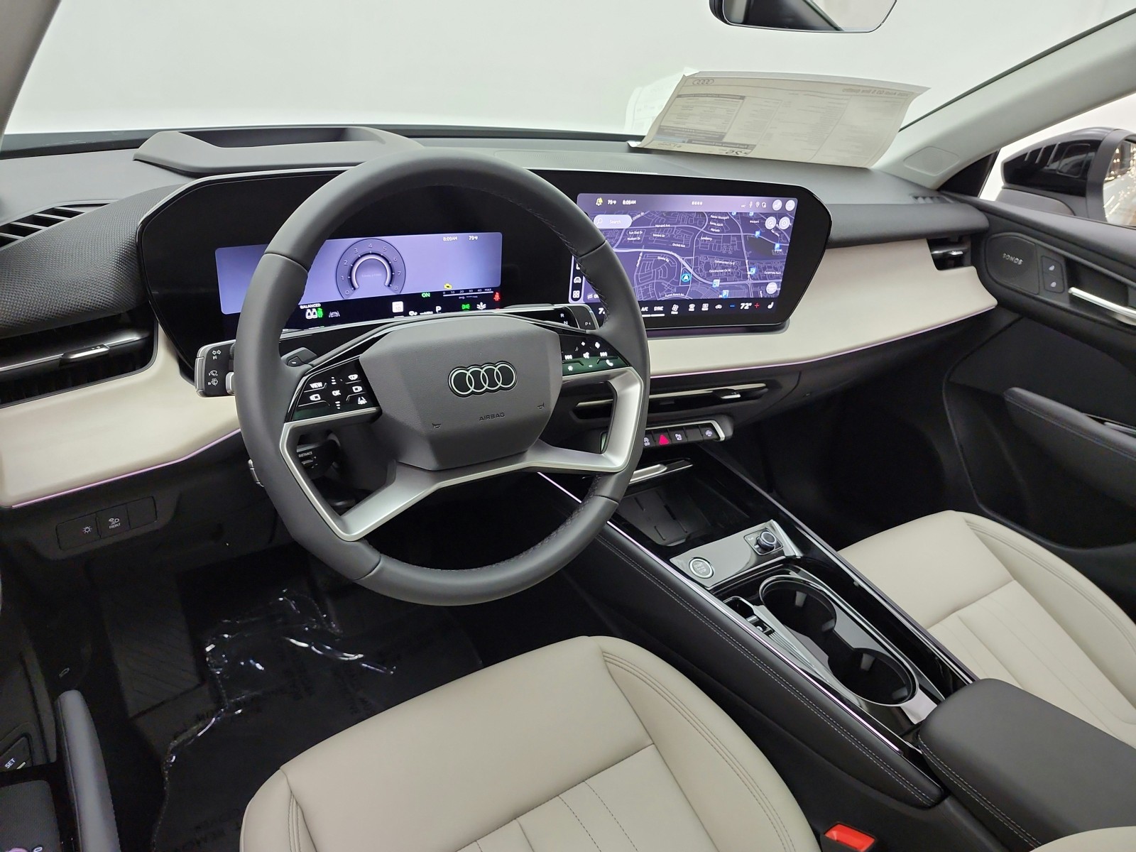 New 2026 Glacier White Metallic Audi S line quattro image 9