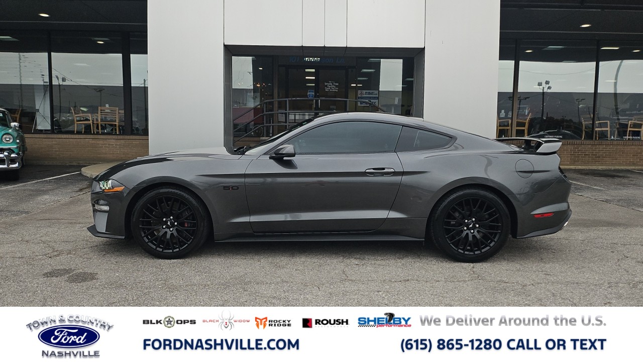 Gray (Magnetic Metallic) 2018 Ford Mustang Coupe Rear-Wheel Drive Manual