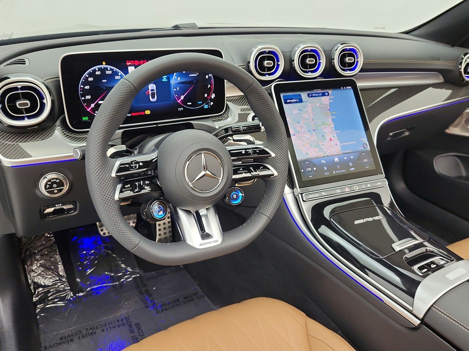 New 2026 Obsidian Black Metallic Mercedes-Benz AMG® CLE 53 4MATIC+ Cabriolet image 9