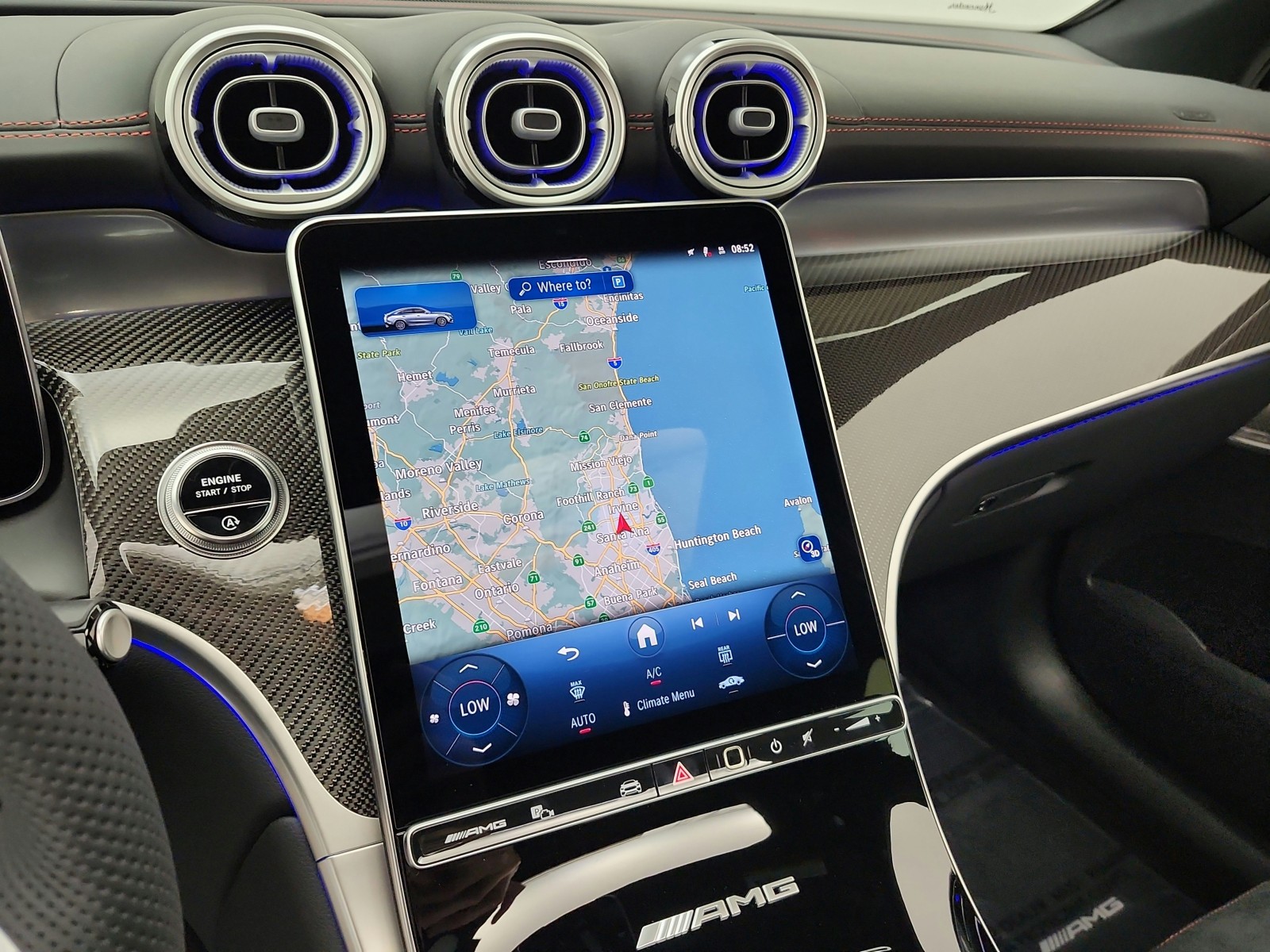 New 2026 MANUFAKTUR Moonlight White Metallic Mercedes-Benz AMG® GLC 43 image 10