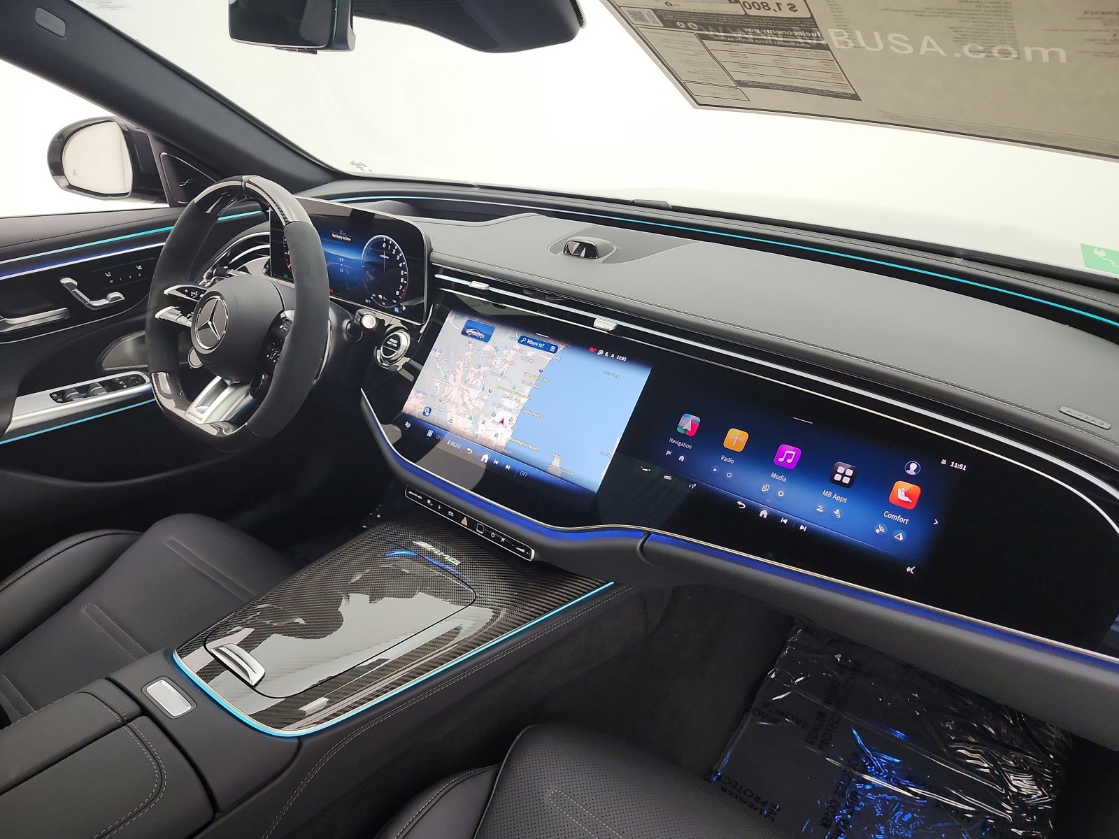 New 2026 MANUFAKTUR Alpine Grey Mercedes-Benz AMG® E 53 E image 12