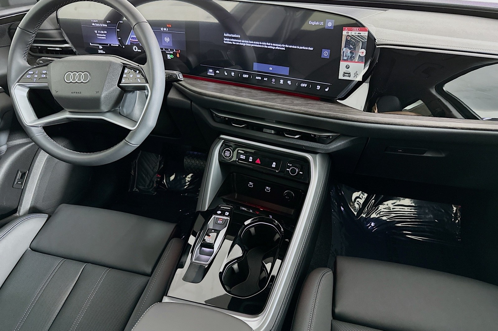 New 2025 Glacier White Metallic Audi Premium Plus image 6