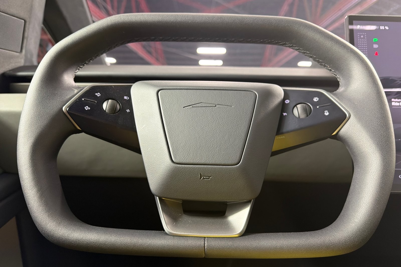 Used 2025 GRAY Tesla AWD image 21