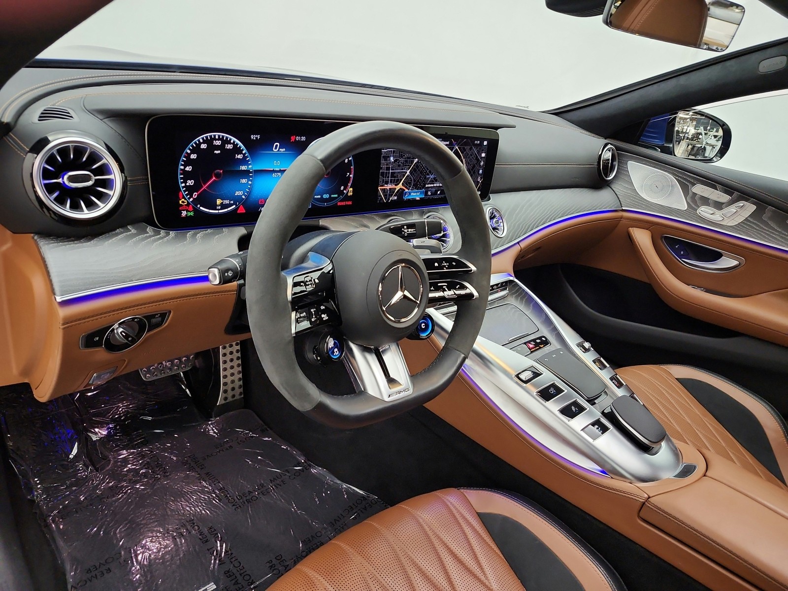 Certified Used 2023 MANUFAKTUR Starling Blue Magno Mercedes-Benz AMG® GT 53 4-Door Coupe image 9