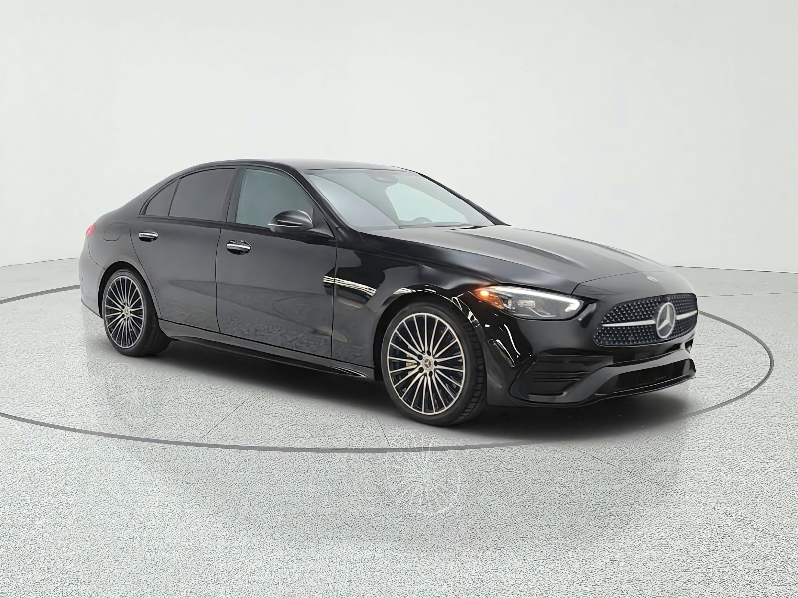 Used 2024 Black Mercedes-Benz C 300 Sedan image 3
