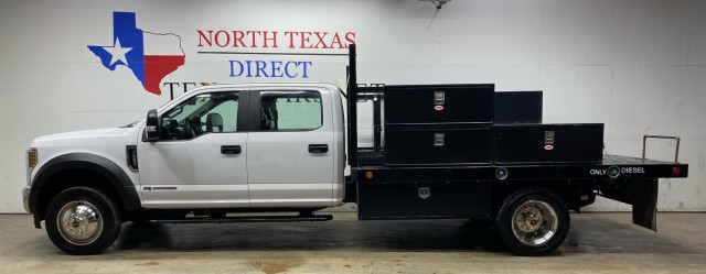 2019  Super Duty F-550 DRW XL 4x4 Diesel Dually Scelzi Flat Bed Crew Work Truck Tow in , 