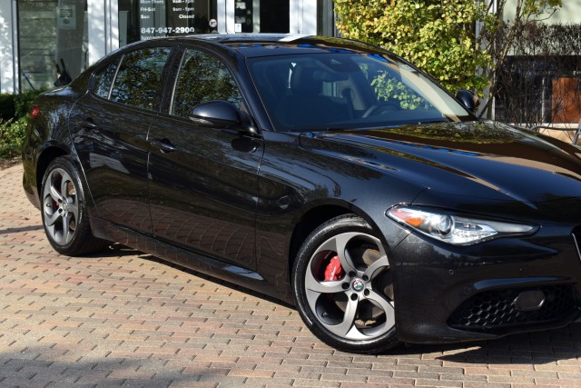 2017 Alfa Romeo Giulia Ti AWD Sport Navi Leather Sport Dual Sunroof Xenon Heated Front Seats Driver Assist H/K Sound Blind Spot Rear Camera MSRP $49,690 4