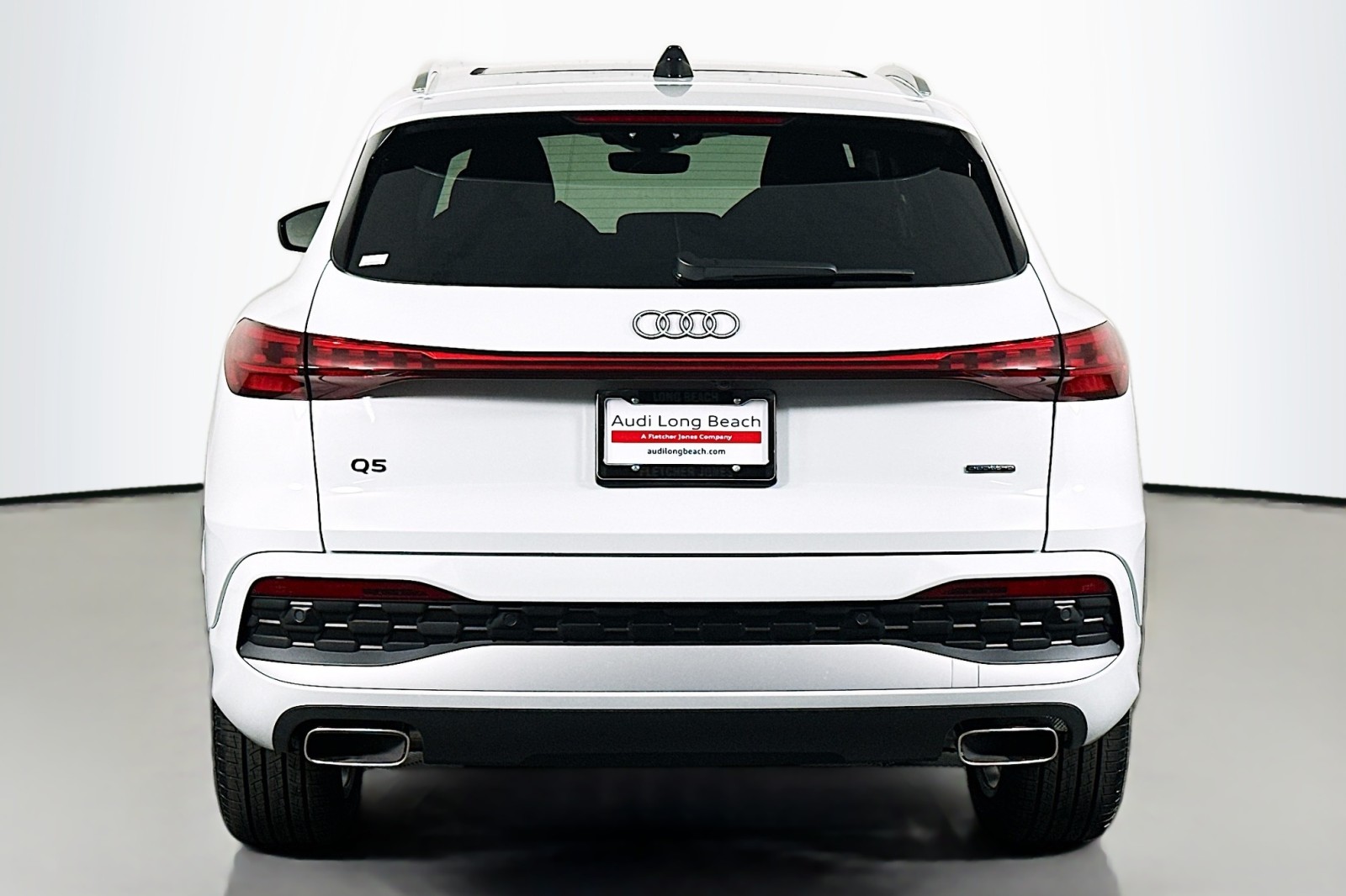 New 2025 Glacier White Metallic Audi Premium Plus image 3