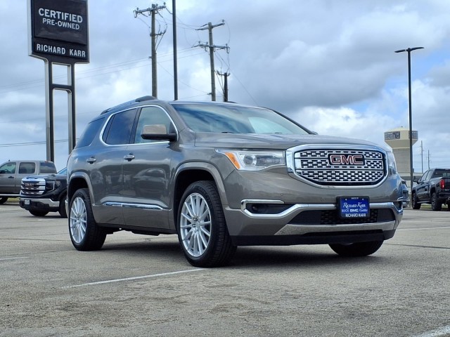Pepperdust Metallic 2019 GMC Acadia Denali FWD SUV / Crossover Front-Wheel Drive Automatic