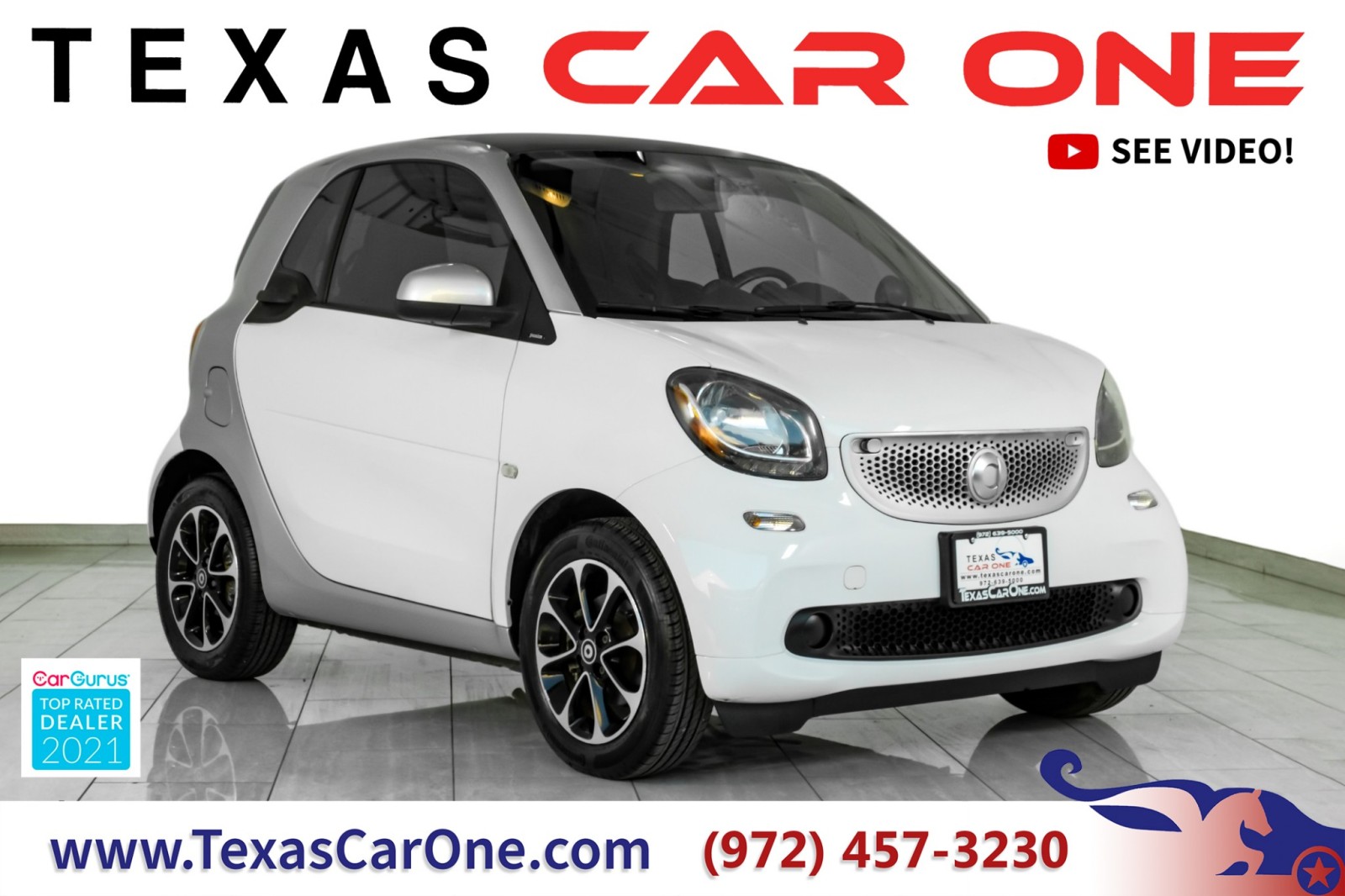 2016 smart fortwo PASSION AUTOMATIC BLUETOOTH CRUISE CONTROL AUTOMAT 1