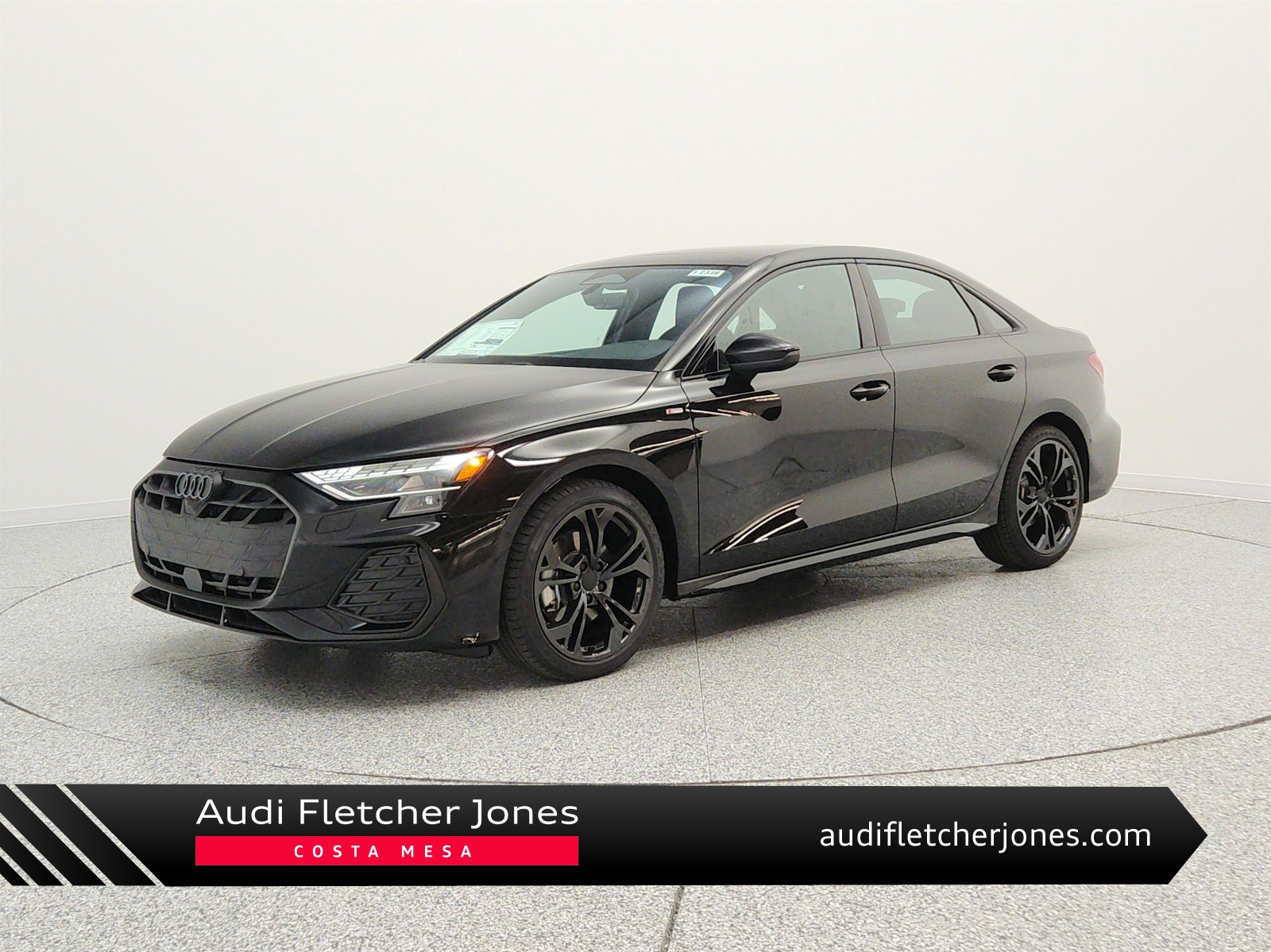 Mythos Black Metallic 2026 Audi A3 Sedan All-Wheel Drive Automatic