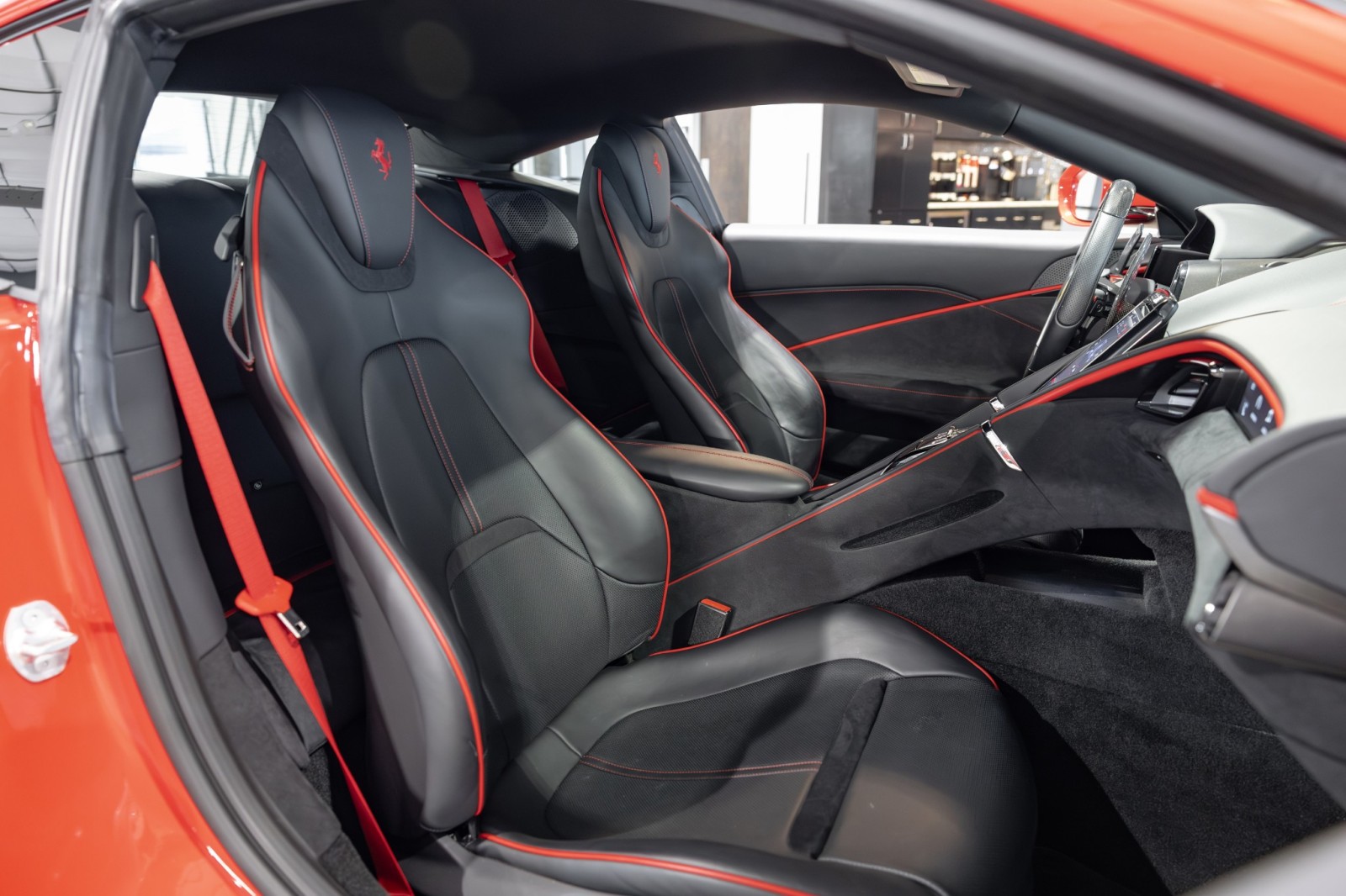 Used Car 2021 Ferrari Roma  - Passenger Display - Rosso Scuderia - $280,143 Msrp - Full Car Ppf For Sale Under $200,000 In Boerne, Texas
