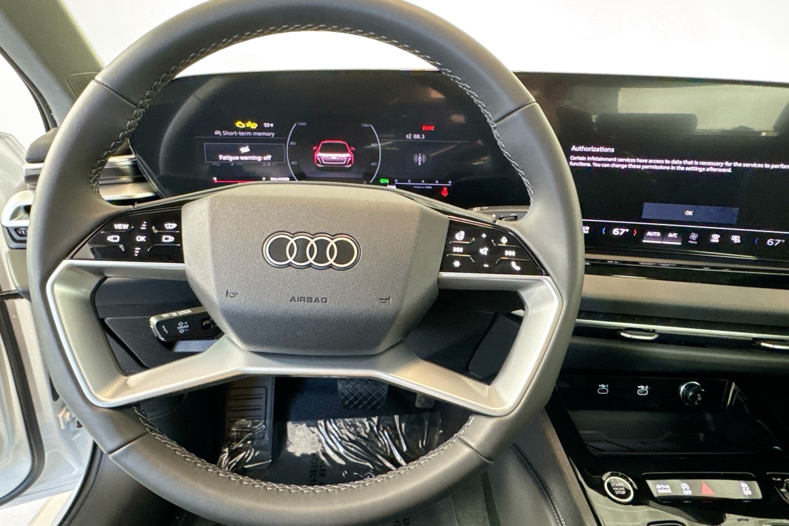 New 2025 Glacier White Metallic Audi Premium Plus 2.0 TFSI quattro image 10