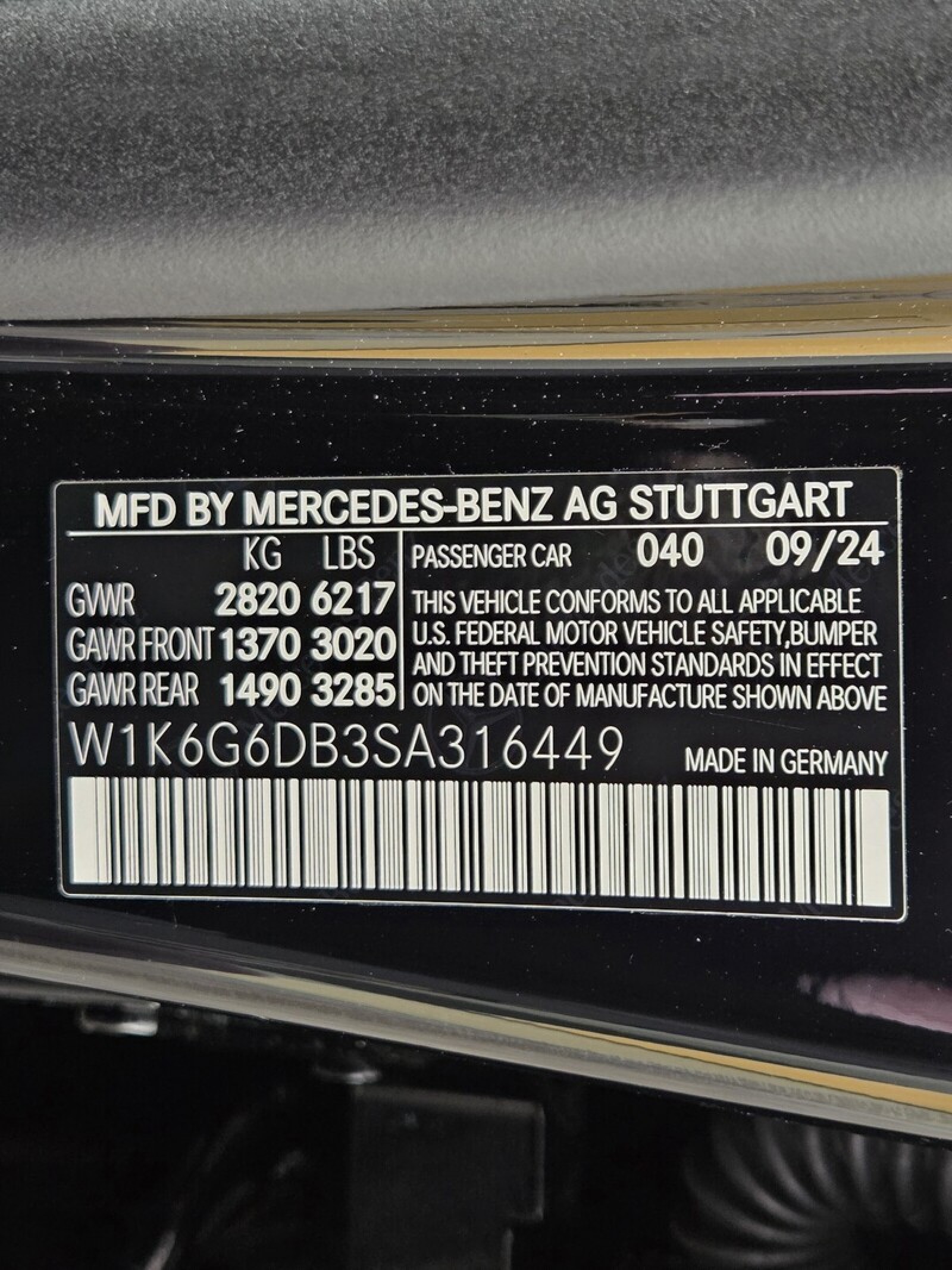 New 2025 Black Mercedes-Benz S 500 4MATIC® Sedan image 20