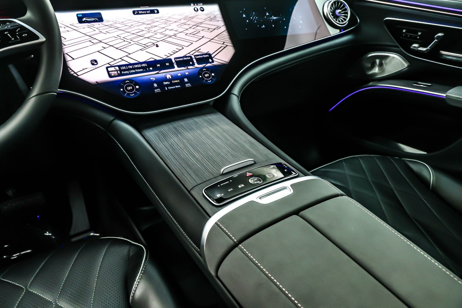 New 2026 MANUFAKTUR Alpine Grey Mercedes-Benz EQS 550 image 6