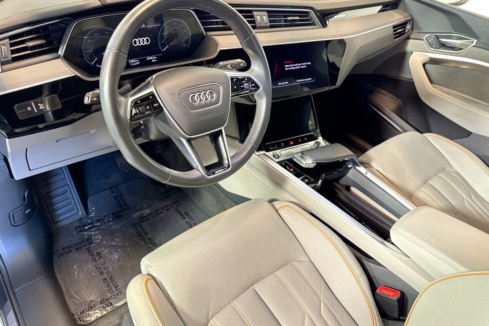 Used 2024 Daytona Gray Pearl Effect Audi Prestige image 9