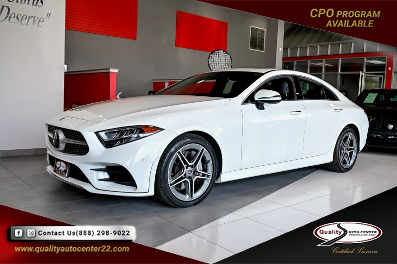 Polar White 2019 Mercedes-Benz CLS 450 4MATIC Sedan All-Wheel Drive Automatic
