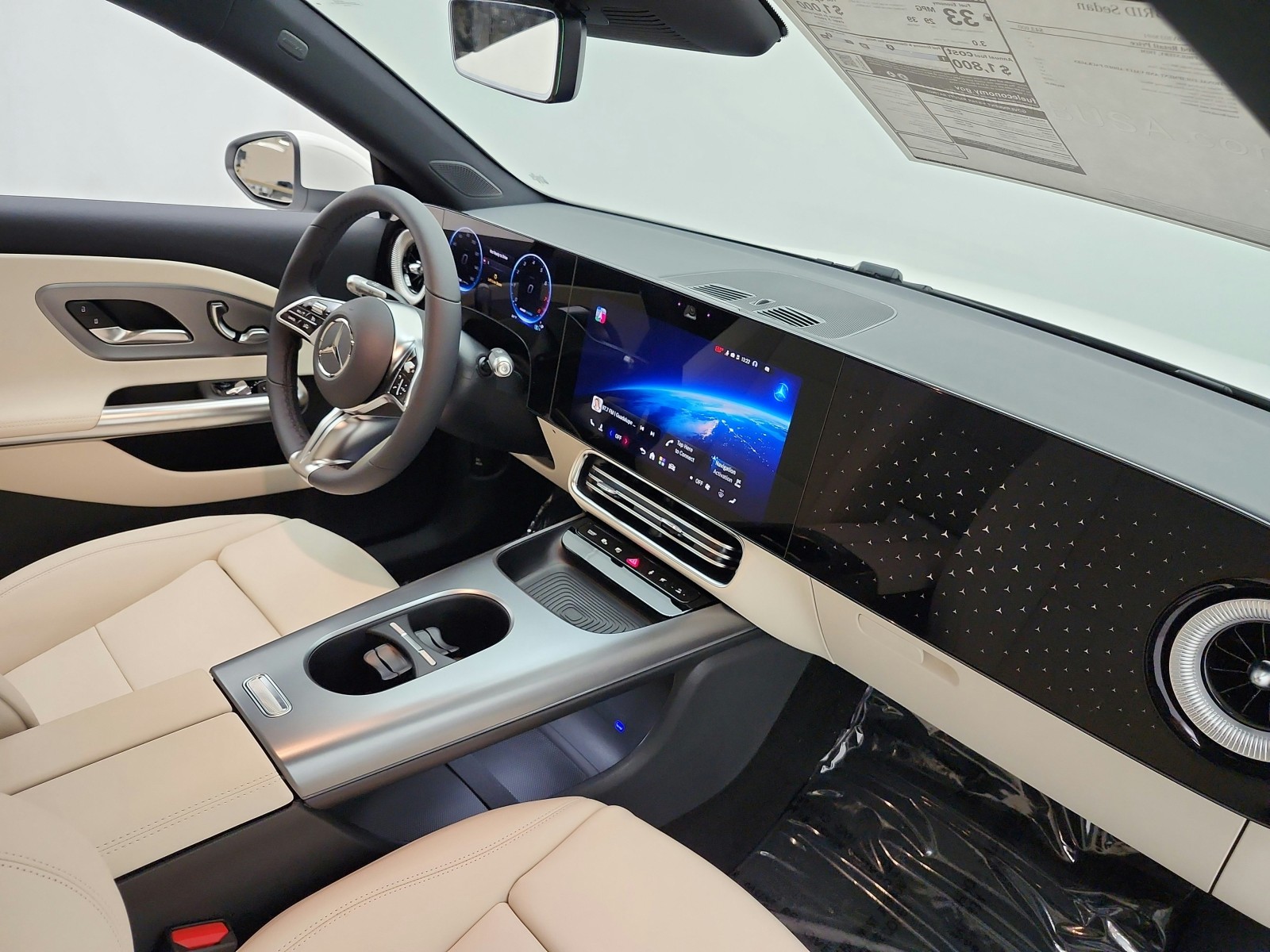 New 2027 Polar White Mercedes-Benz CLA 220 Hybrid FWD image 14