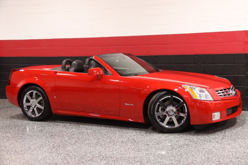 Passion Red 2007 Cadillac XLR Convertible Rear-Wheel Drive Automatic