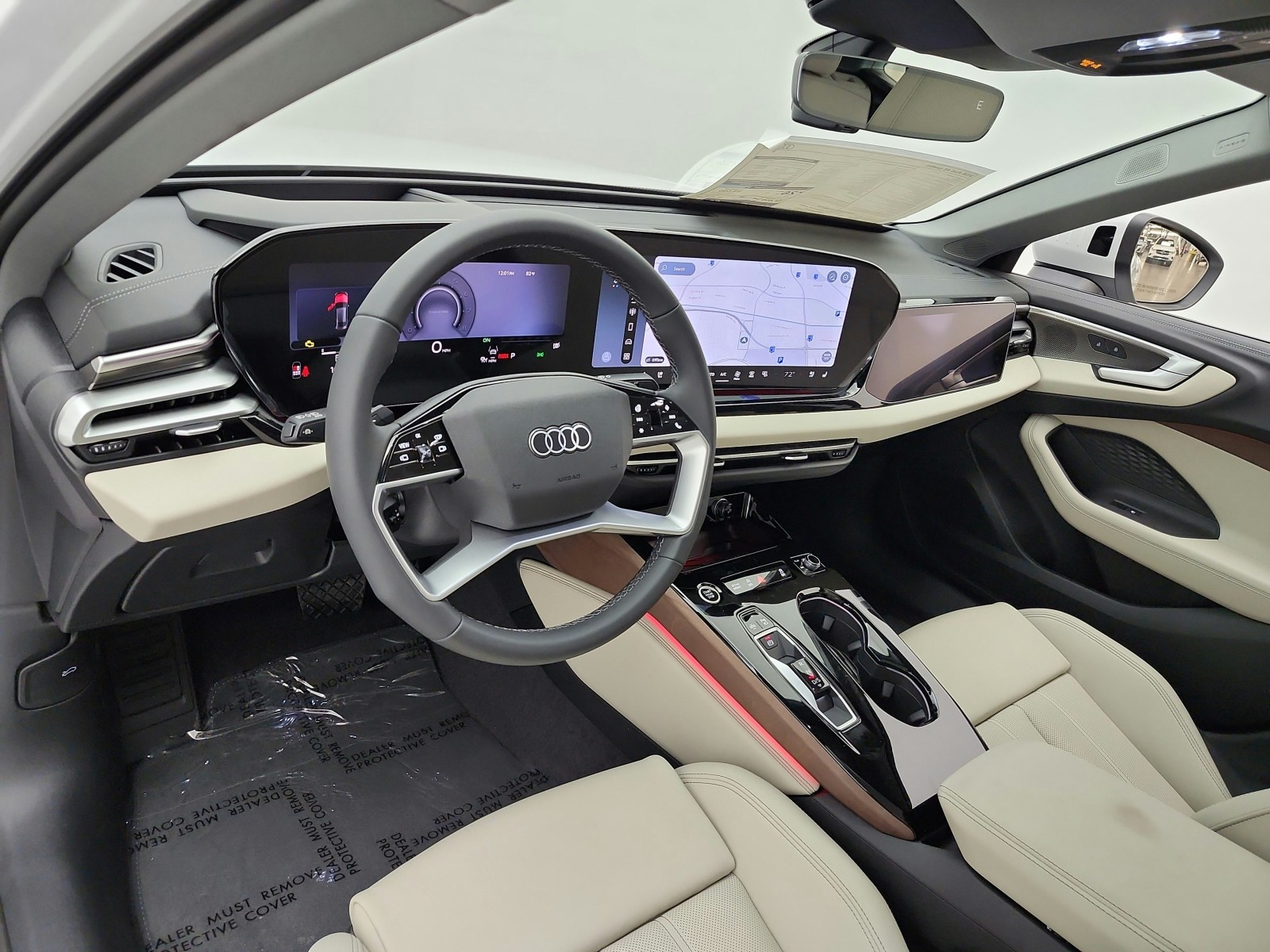 New 2026 Glacier White Metallic Audi Premium Plus 2.0 TFSI quattro image 9