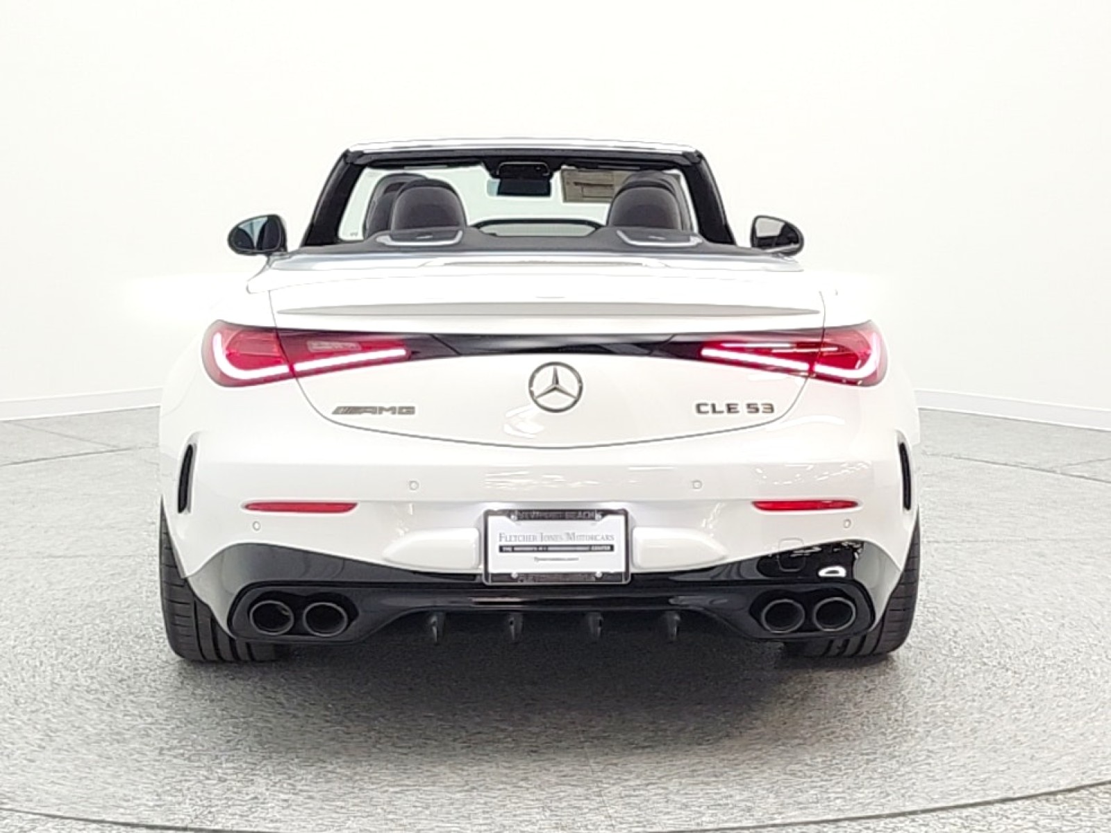 New 2026 MANUFAKTUR Moonlight White Metallic Mercedes-Benz AMG® CLE 53 4MATIC+ Cabriolet image 6
