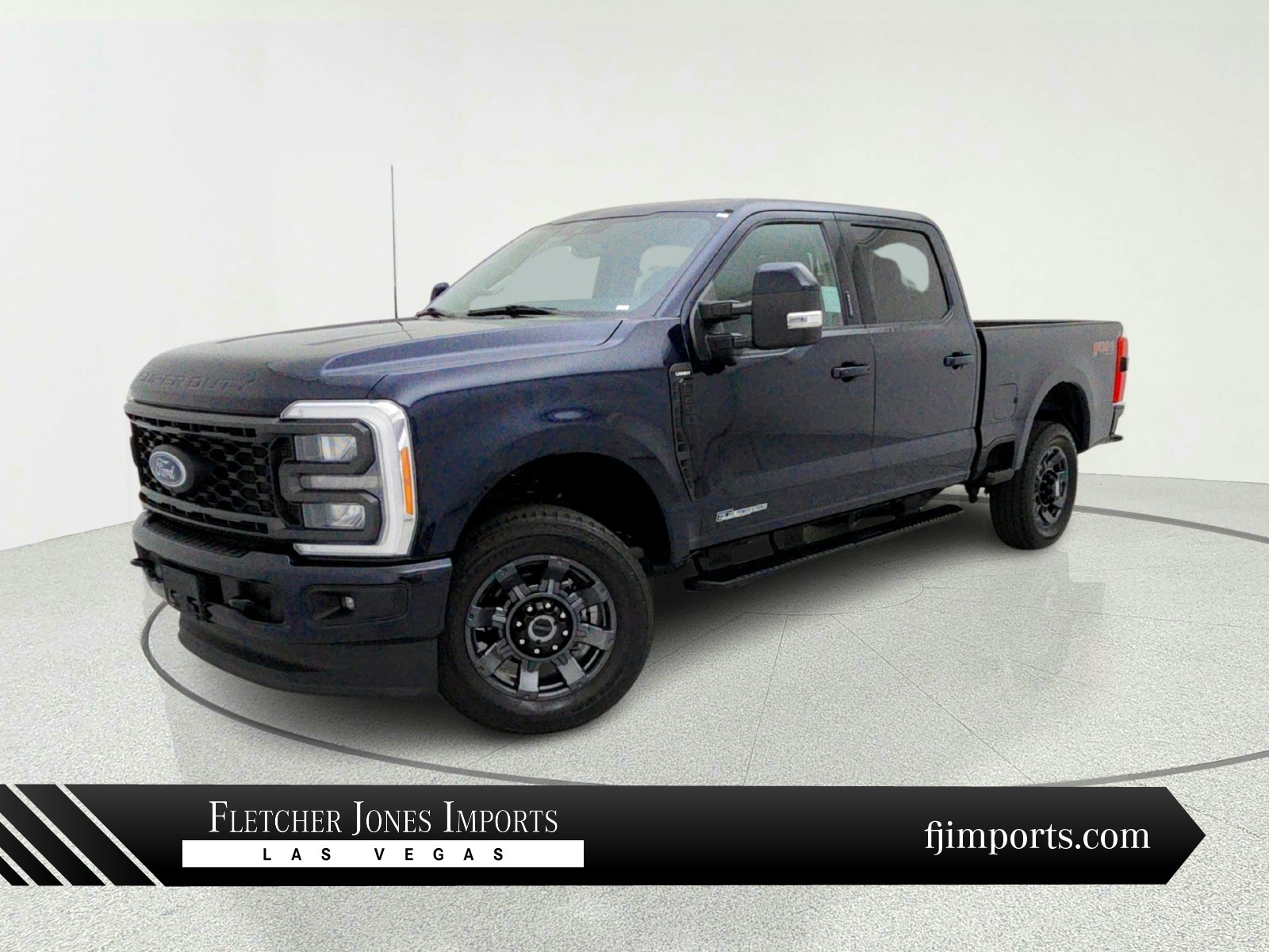 ANTIMATTER BLUE 2023 Ford F-250 Super Duty Lariat Crew Cab 4WD Pickup Truck Four-Wheel Drive Automatic