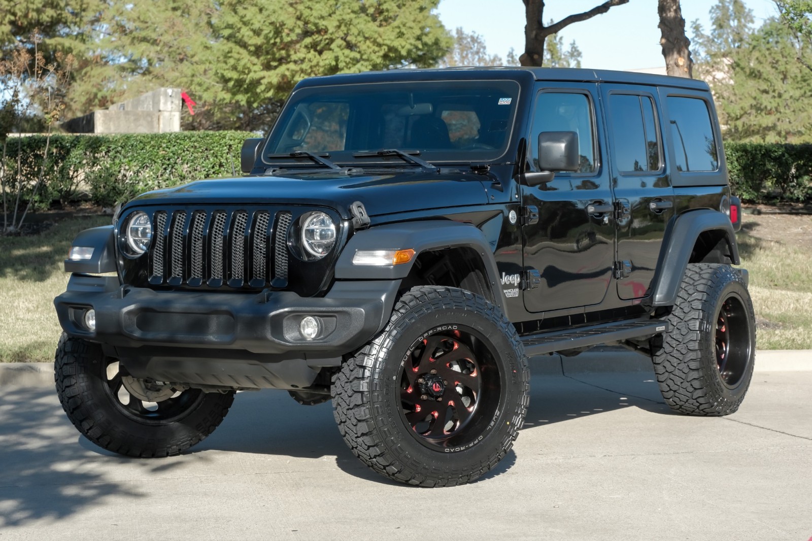 2018 Jeep Wrangler Unlimited Sport 24S 4x4 Automatic V6 HardTop LIFTED CustomWhlsTires 61