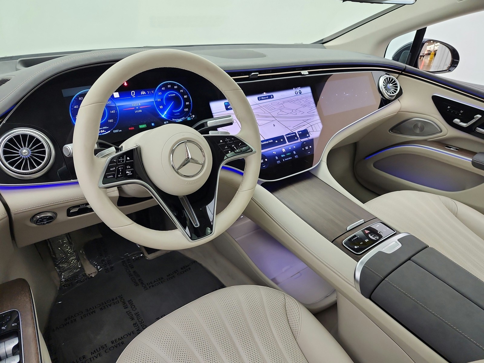 Used 2022 Graphite Grey Metallic Mercedes-Benz EQS 580 4MATIC® Sedan image 9