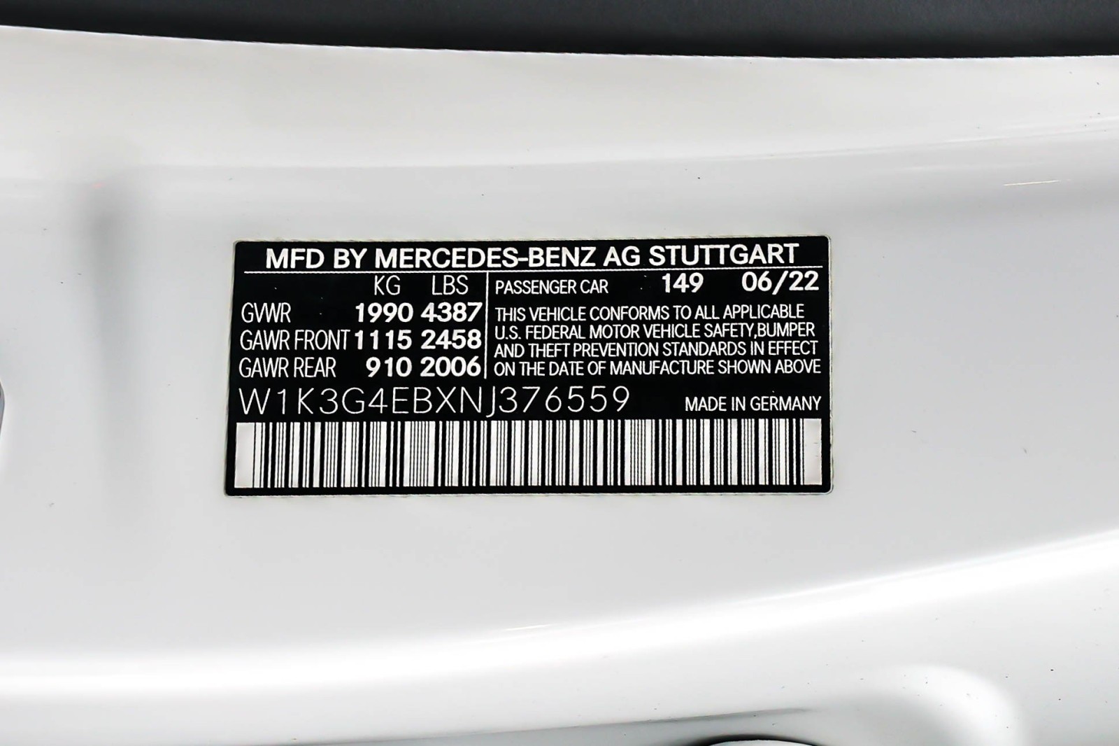 Used 2022 Polar White Mercedes-Benz A 220 Sedan image 25