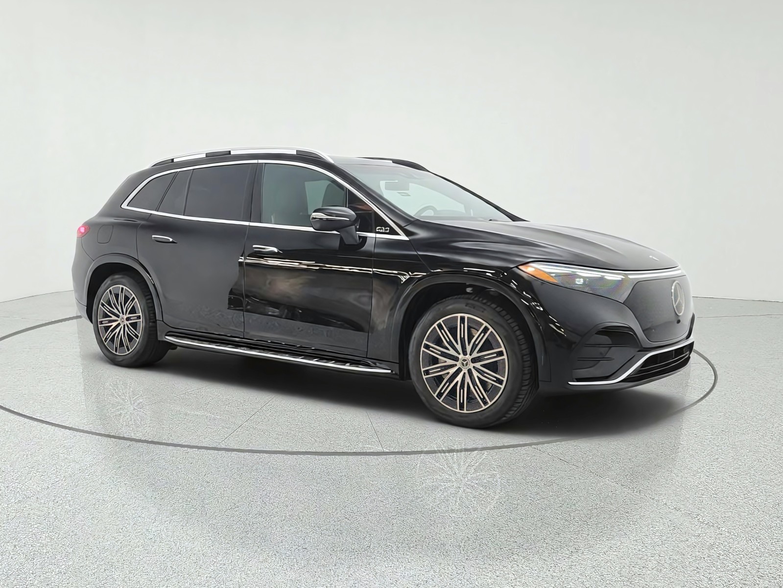 New 2027 Obsidian Black Metallic Mercedes-Benz EQS 400 4MATIC® SUV image 3