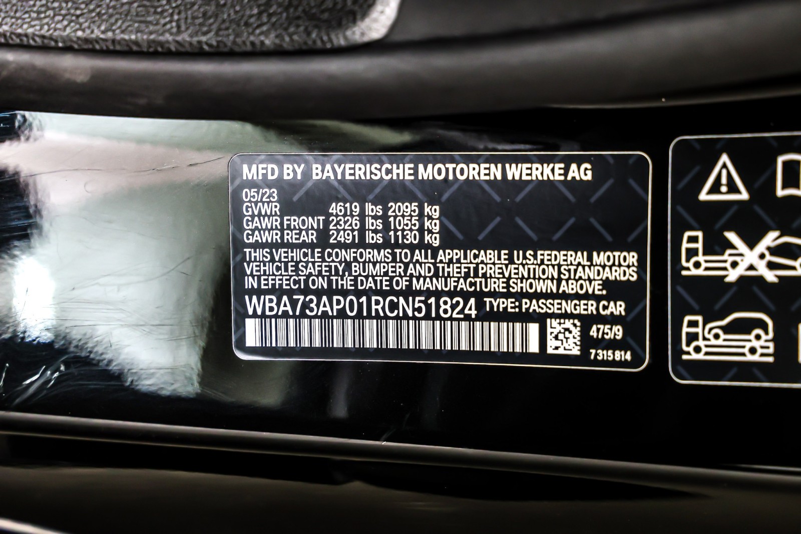 Used 2024 Black Sapphire Metallic BMW 430i xDrive Coupe image 25