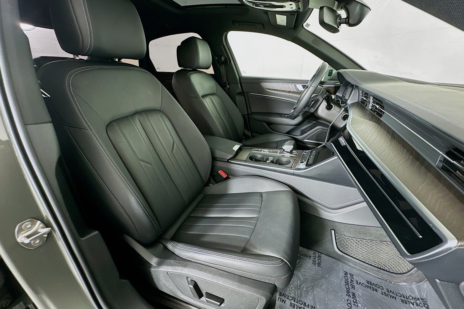 Used 2023 Chronos Gray Metallic Audi Premium Plus image 8