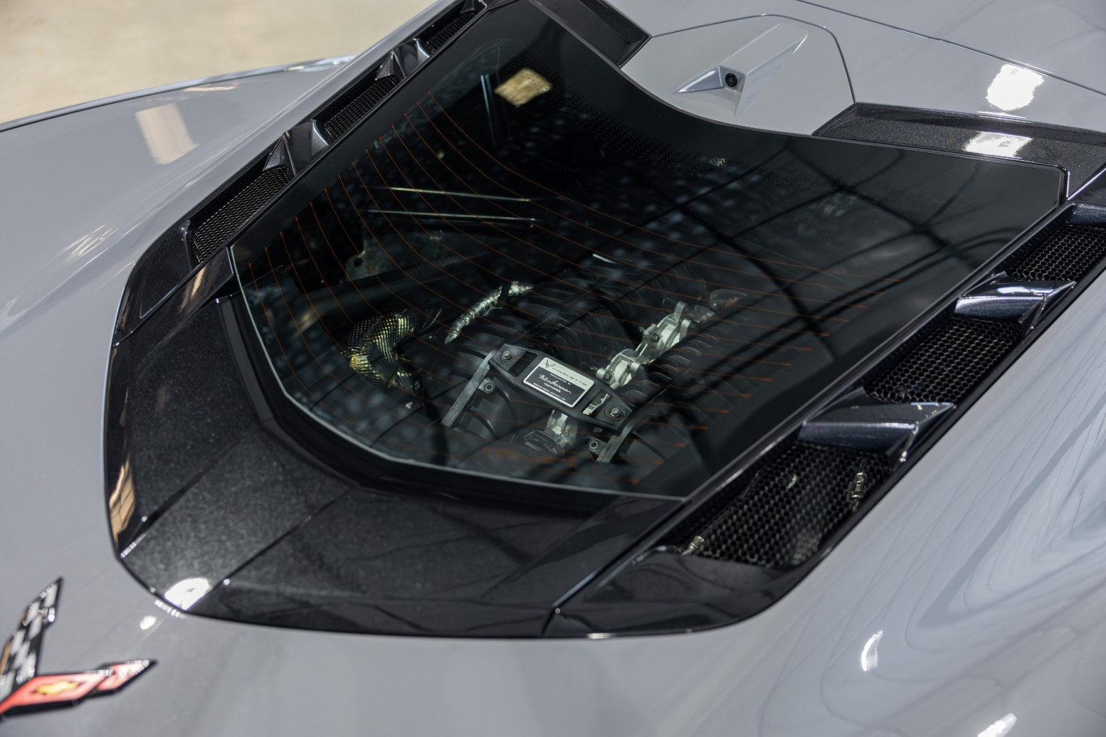 Used Car 2024 Chevrolet Corvette  3lz - Carbon Fiber Aero Package - Sea Wolf Gray Tricoat Paint - One Owner For Sale Under $130,000 In Boerne, Texas