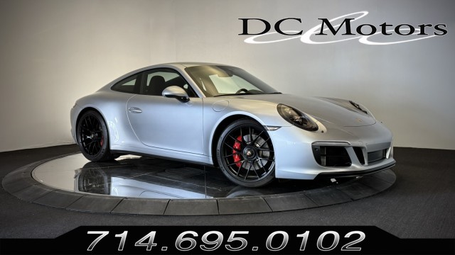 GT Silver Metallic 2018 Porsche 911 Carrera GTS Coupe RWD Coupe Rear-Wheel Drive Automatic