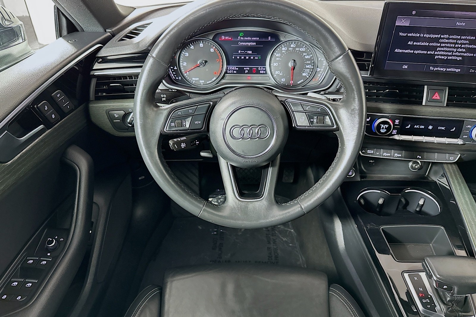 Used 2023 Mythos Black Metallic Audi S line Premium image 5