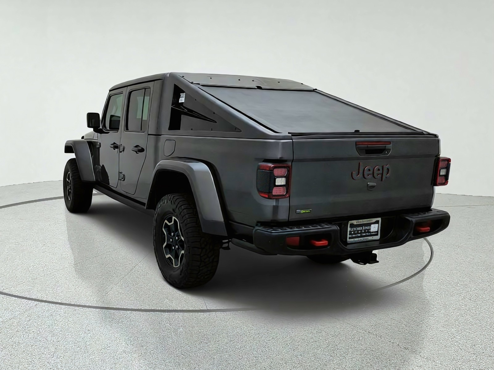 Used 2021 Granite Crystal Metallic Clearcoat Jeep Rubicon image 11