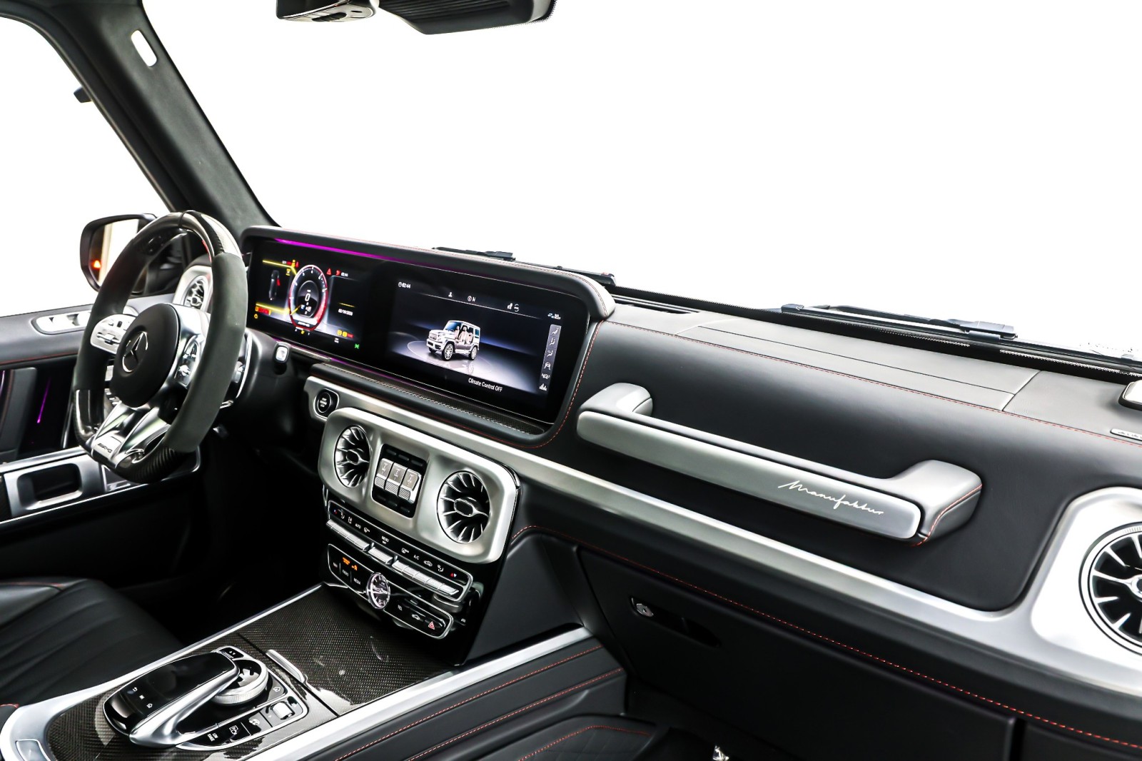 Certified Used 2024 MANUFAKTUR Moonlight White Metal Mercedes-Benz AMG® G 63 4MATIC SUV image 18