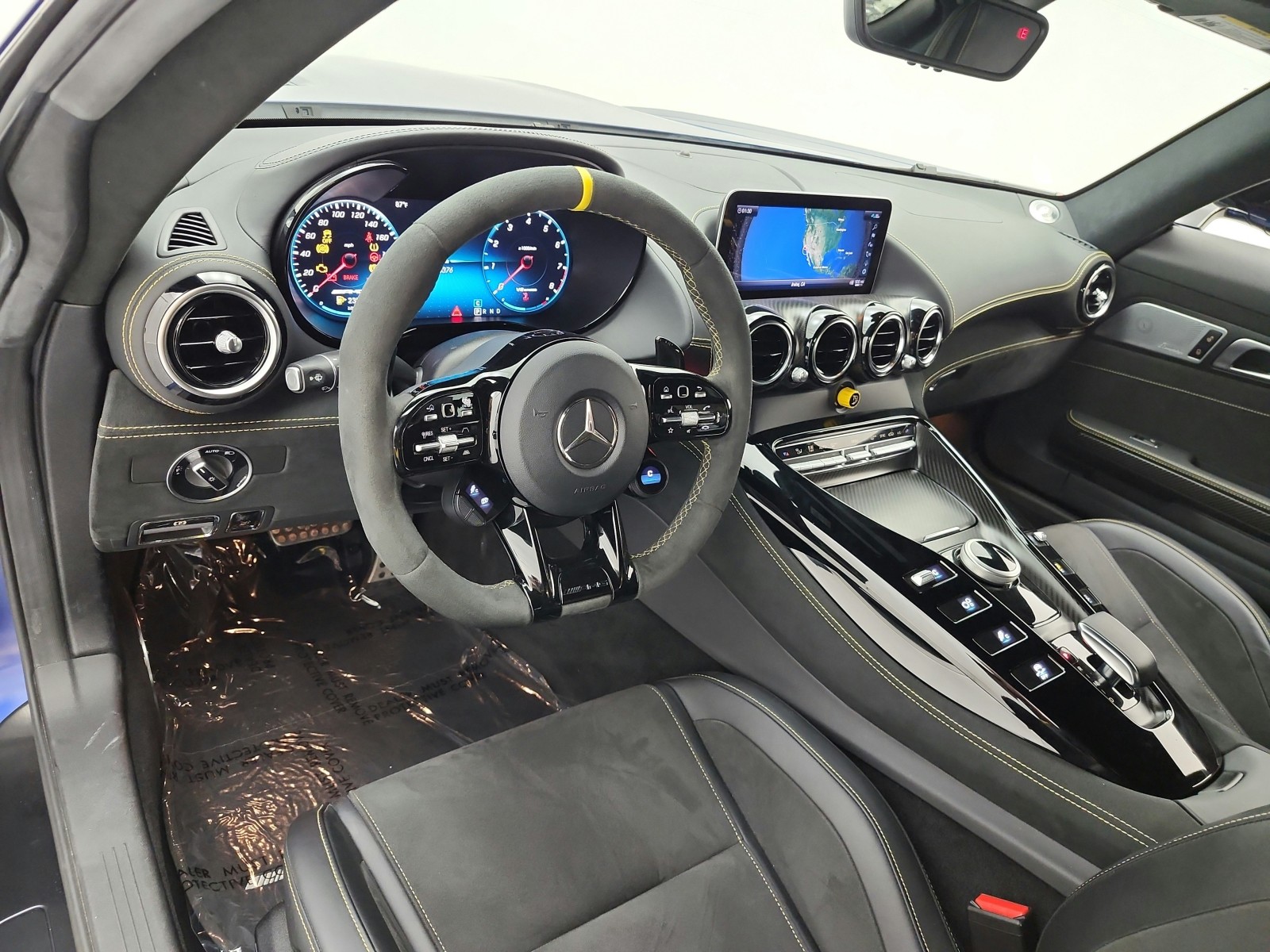 Certified Used 2020 designo Brilliant Blue Magno Mercedes-Benz AMG® GT R Coupe image 9