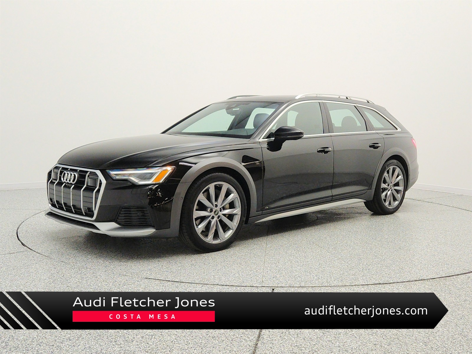 Mythos Black Metallic 2025 Audi A6 Allroad Wagon All-Wheel Drive Automatic