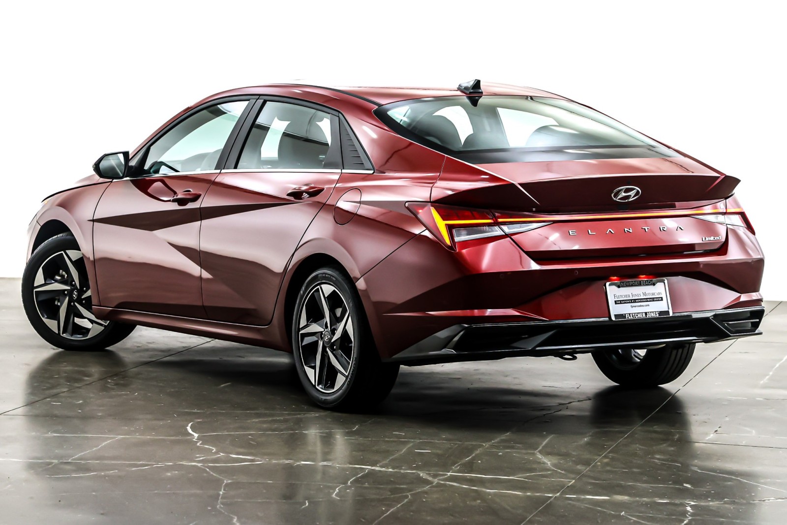 Used 2023 Ultimate Red Hyundai Limited image 12